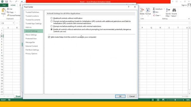 how to enable macros in excel (Hindi) смотреть онлайн
