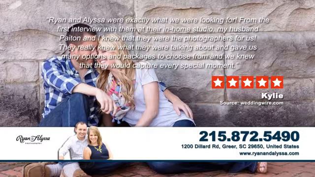 Ryan & Alyssa Photography - REVIEWS - Greenville, SC Wedding Photographer смотреть онлайн