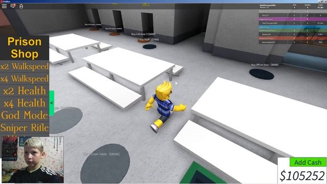 Построил тюрьму в ROBLOX Prison Tycoon смотреть онлайн