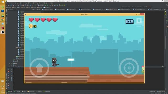 Zombie rush - libgdx runner game смотреть онлайн