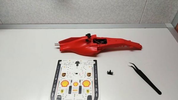 [DIY F1 rc] Rastar Remote Control Ferrari F1 Assembly Model Kit