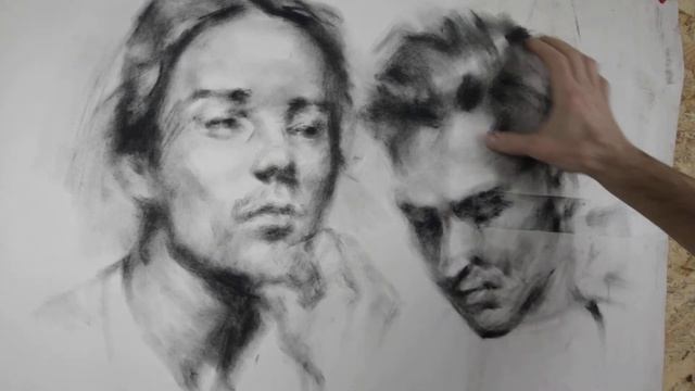 Рисуем пальцами. Тоновый рисунок смотреть онлайн