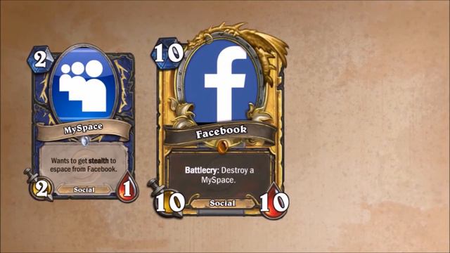 IF SOCIAL NETWORKS WERE IN HEARTHSTONE смотреть онлайн