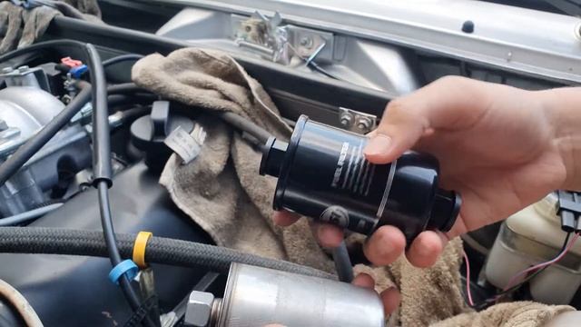 Замена топливного фильтра ВАЗ-2107 Инжектор смотреть онлайн