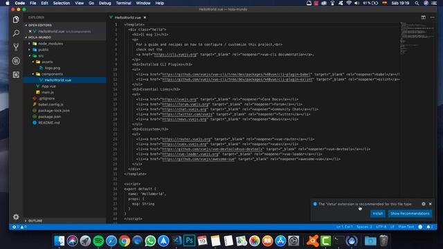 Extensiones de Visual Studio Code para Desarrollo con Vue JS смотреть онлайн