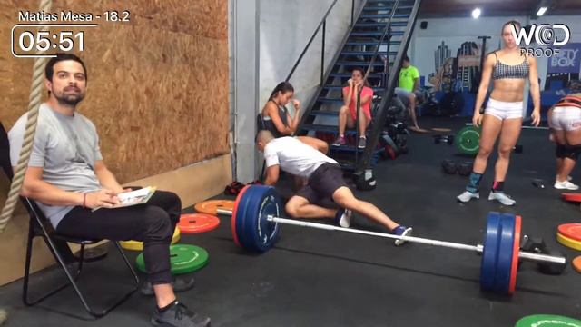 18.2 y 18.2a Crossfit Games open Matias mesa смотреть онлайн