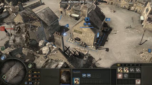 Company of heroes mission 6 cherbourg part 1 | Strategy game смотреть онлайн