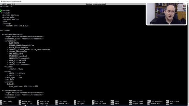 Multiple Port-restricted Docker Containers On The Same Host (Minecraft Bedrock Server)