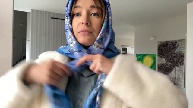 Как красиво завязать платок смотреть онлайн