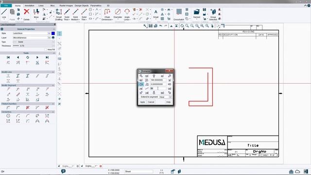MEDUSA4 - Creating a C-rail and Inserting a Symbol смотреть онлайн