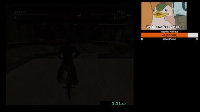 Mat Hoffman's Pro BMX 2 - Warehouse Level 100% Speedrun - 2:14.83 (World Record) смотреть онлайн