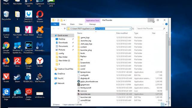 Uninstall War Thunder Launcher in Windows 10 October 2018 Update смотреть онлайн