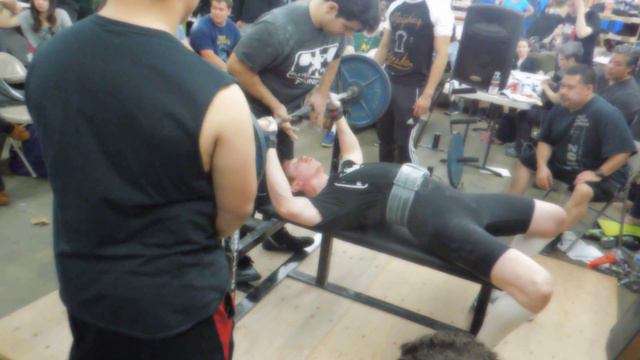 Kenny Bench 95 kg (209.4 lbs) 2nd attempt @ Norcal Winter Powerlifting Championship смотреть онлайн
