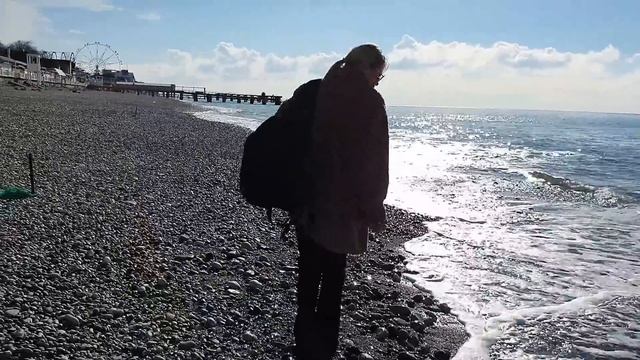 Зимуем у моря. Прилетели дети. Рождественское чудо случилось! Лазаревское сегодня. Сочи