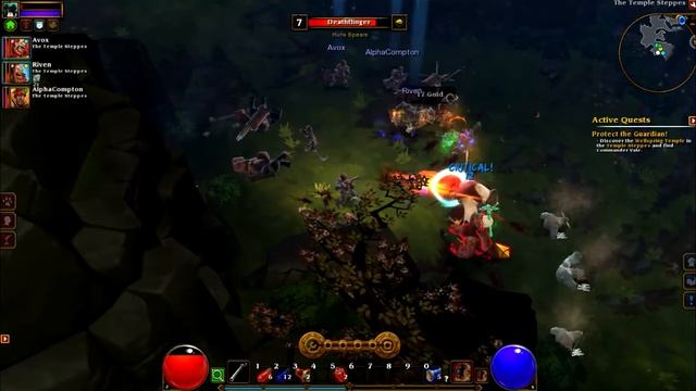 Torchlight 2 (4 Player Co-op) - Part 3 - Wellspring Temple | T2 Walkthrough (Let's Play Gameplay) смотреть онлайн