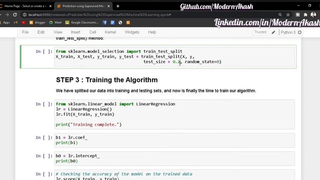Prediction using Supervised Machine Learning Model #MachineLearning #ML смотреть онлайн