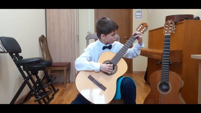 Ермак Юра 11лет 1. Д.Агуадо - Маленький вальс 2. Х.Зенамон - Прелюдия смотреть онлайн