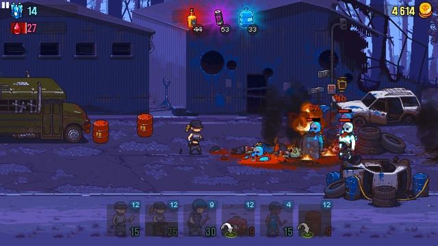 ЗОМБИ ЧУЖОЙ Dead Ahead Zombie Warfare прохождение самого сложного уровня в игре Автобус VS Зомби #1 смотреть онлайн