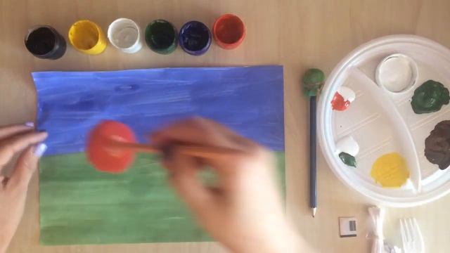 Рисование «Весенний лес» смотреть онлайн