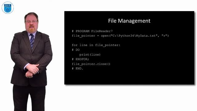 Python: File Management смотреть онлайн