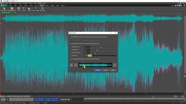 Remove Vocals from Any Song | WavePad Audio Editing Tutorial смотреть онлайн