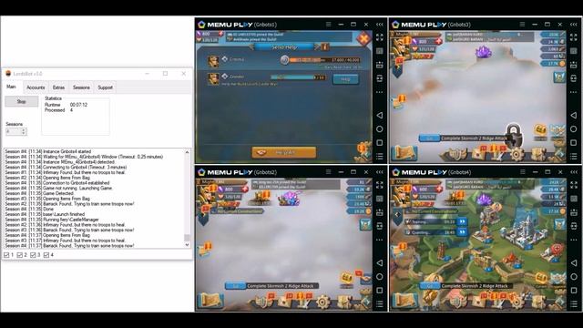 Lords Mobile Bot | LordsBot | Lords Bot смотреть онлайн