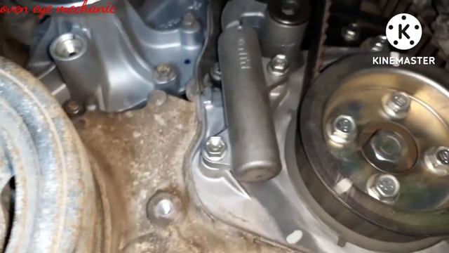 How To Change Water Pump,thermostat And Timing Belt Of Toyota Hi-ace  2017 Model (2kd Engine).