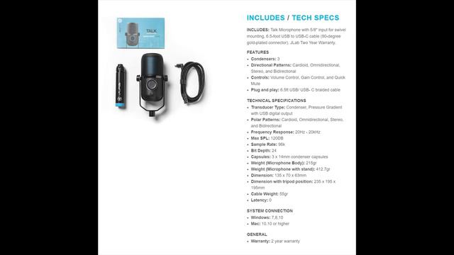 JLAB TALK USB MICROPHONE | Unboxing and Specs смотреть онлайн