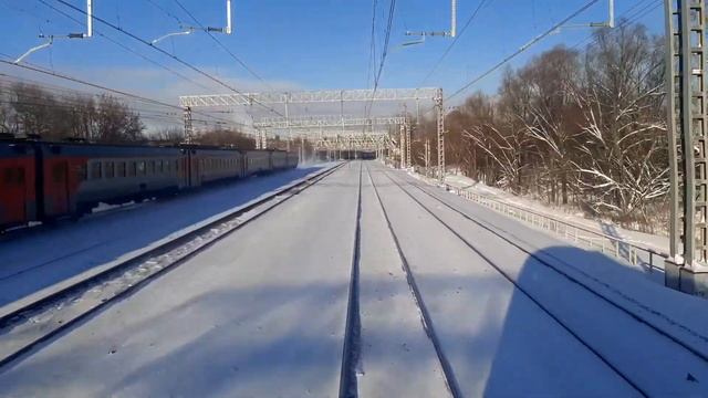 от Москвы Ярославской до Лосиноостровской. за 16 минут смотреть онлайн
