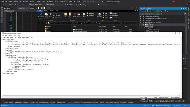 Отправка Email через Google и Яндекс почту