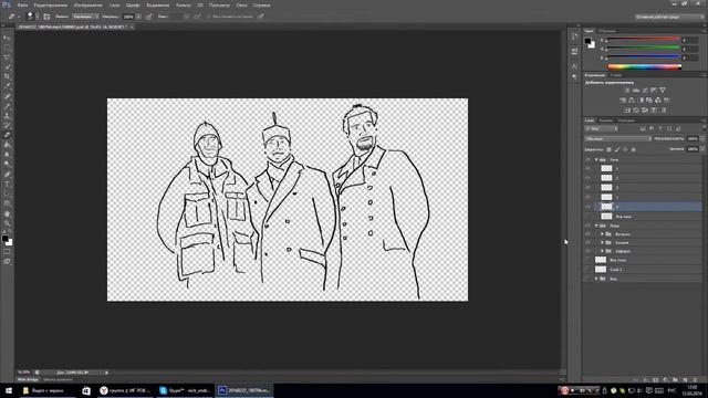 Без комментариев. Эффект рисования с карандашного наброска. Photoshop, Affter Effects, Premiere CS6 смотреть онлайн