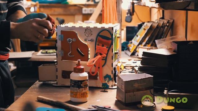 Производство бизибордов IWoodPlay