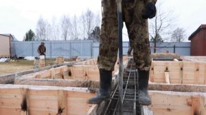 ФУНДАМЕНТ под деревянный рубленый дом. ПОДРОБНО, как ПРАВИЛЬНО сделать фундамент дома  из бревна.