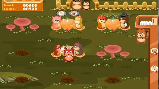 Hamster Restaurant - Game Play