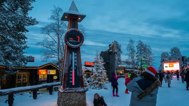Merry Christmas from Rovaniemi, the hometown of Santa Claus смотреть онлайн
