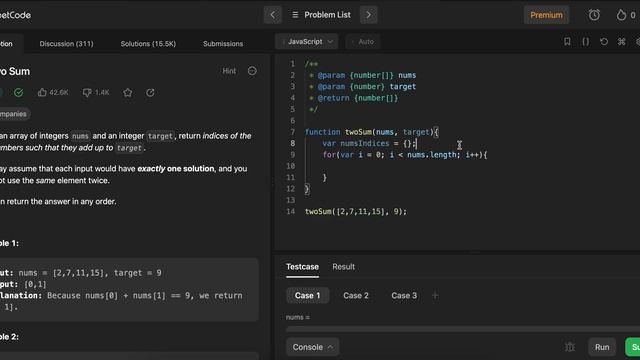 1. Two Sum - LeetCode Problem Solving - Difficulty(Easy) - Susmoy Debnath смотреть онлайн