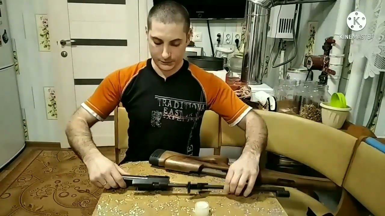 ИЖ 60 в деревянное ложе. смотреть онлайн