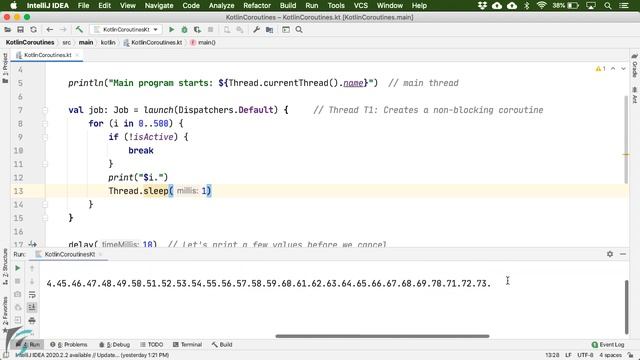 Kotlin Coroutine Cancellation: Cooperative cancellation, Handle Exceptions, and Timeouts смотреть онлайн