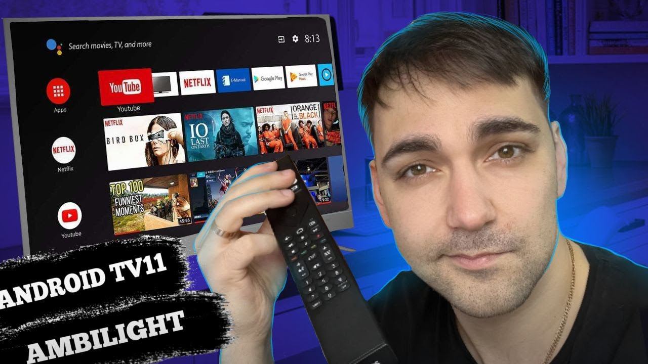 БЮДЖЕТНЫЙ ТЕЛЕВИЗОР С ПОДСВЕТКОЙ - Philips 50PUS8057/60 смотреть онлайн