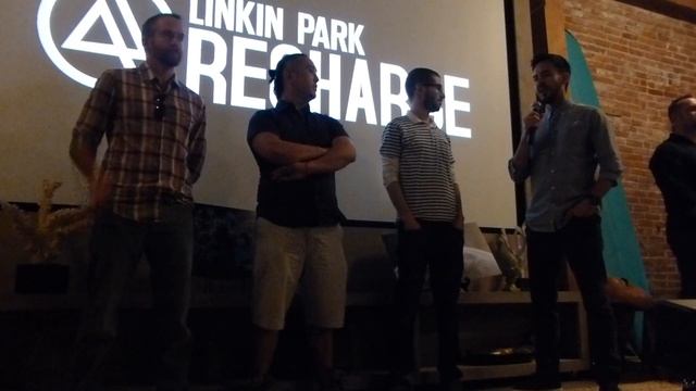 LINKIN PARK RECHARGE Q & A 9/11/13 смотреть онлайн
