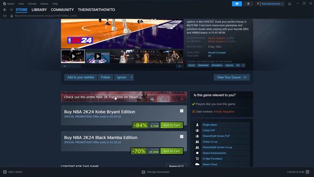 How To DOWNLOAD NBA 2K24 On PC/Laptop (2024) смотреть онлайн