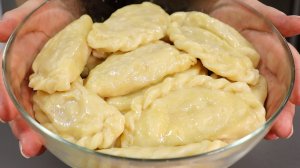 ВАРЕНИКИ С КАРТОШКОЙ ? Тесто не рвётся, не разваривается, хорошо держит начинку!