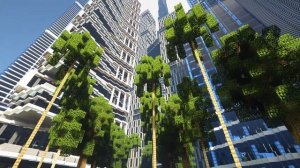 Мой город в Minecraft | Самый высокий небоскрёб | Обзор