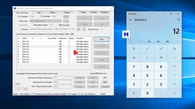Click without Moving Mouse Cursor смотреть онлайн