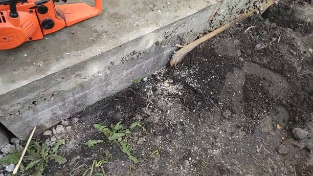 Отмостка дома на участке с уклоном 3 часть, снял опалубку! смотреть онлайн