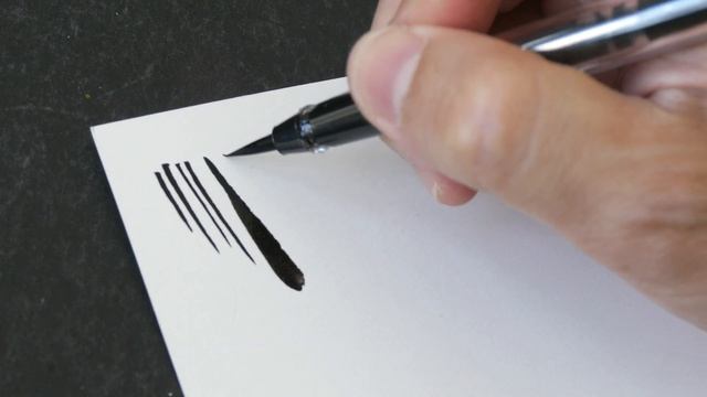 Refillable brush pen from Straits Art смотреть онлайн