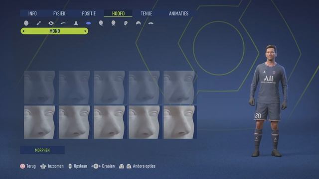 FIFA 23 How To Create Lionel Messi Pro Clubs Lookalike #psg #messi