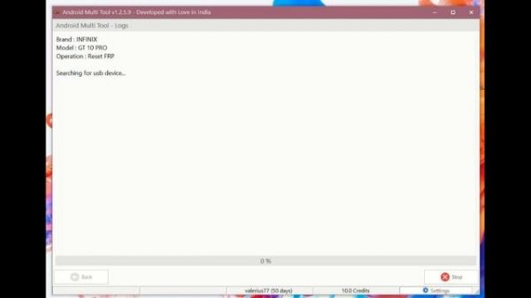 FRP Infinix Note 30 VIP / GT 10 Pro. Аккаунт Google. Android Multi Tool. Удалённая разблокировка ?