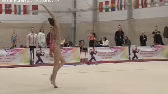 Travkina Uliana. Ball. Mikuláš Cup. Budapest. смотреть онлайн