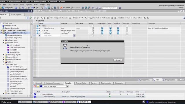 TIA Portal: OPC UA Custom Server Tutorial - Custom Interface and User Management смотреть онлайн